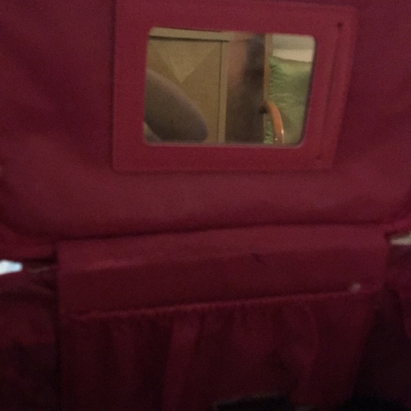 Black and white makeup Train Case - Picture 2 of 2